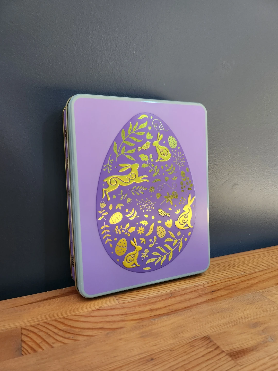 Purdy's Easter Bunny Decorative Tin