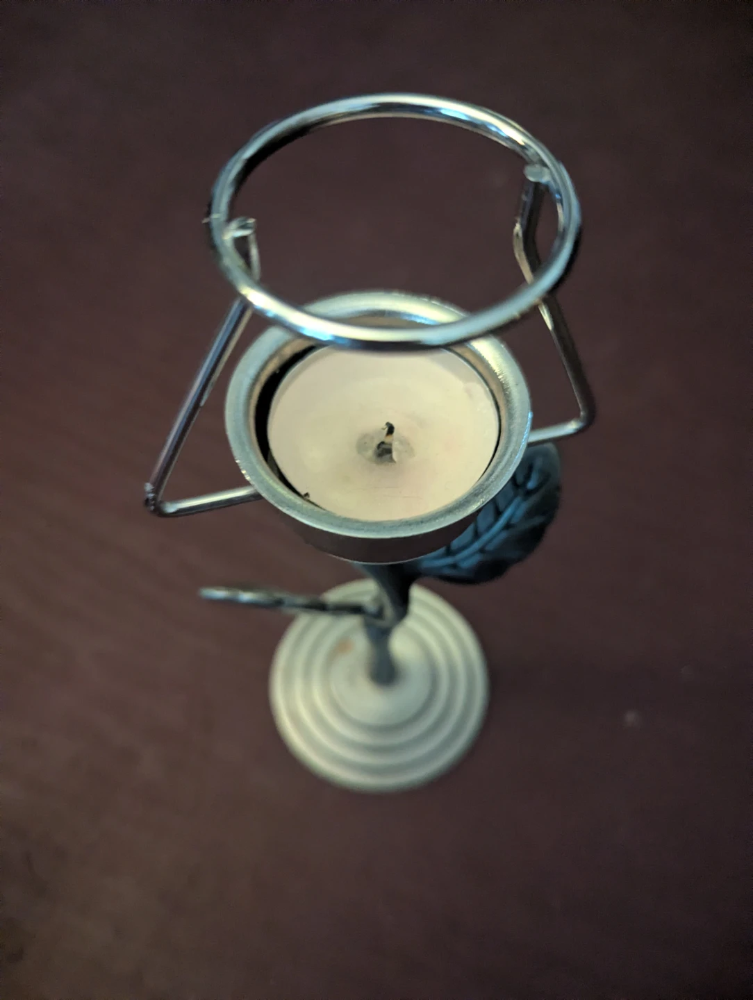 Metal Tea Light Candle Holder - photo 2