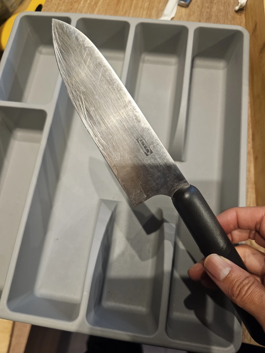 IKEA Cutlery Organizer Tray + 2 knifes - photo 5