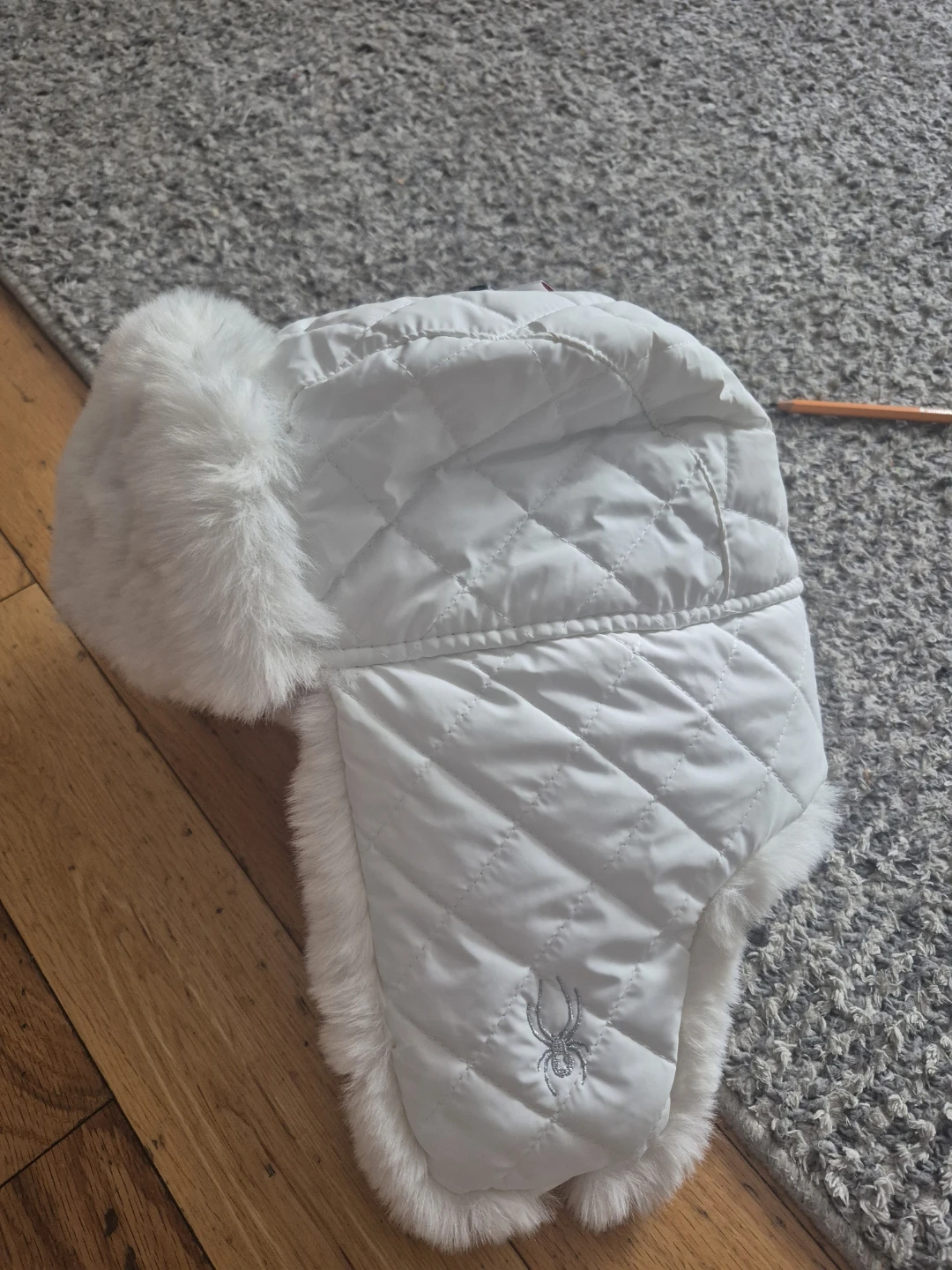 Spyder Convertible Trapper Hat - Pearl - photo 4