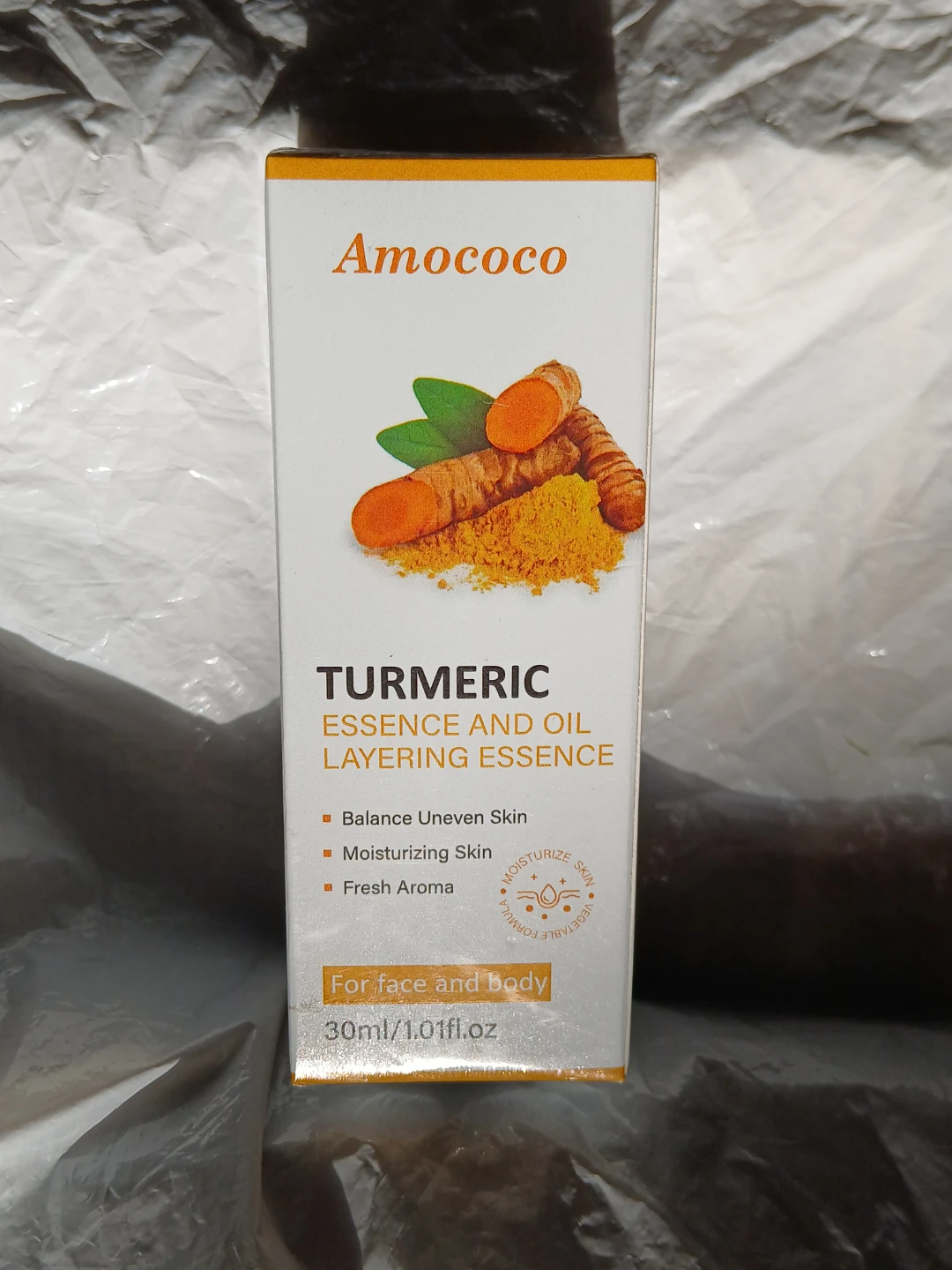 Amococo Turmeric Water & Oil Layered Serum - photo 2