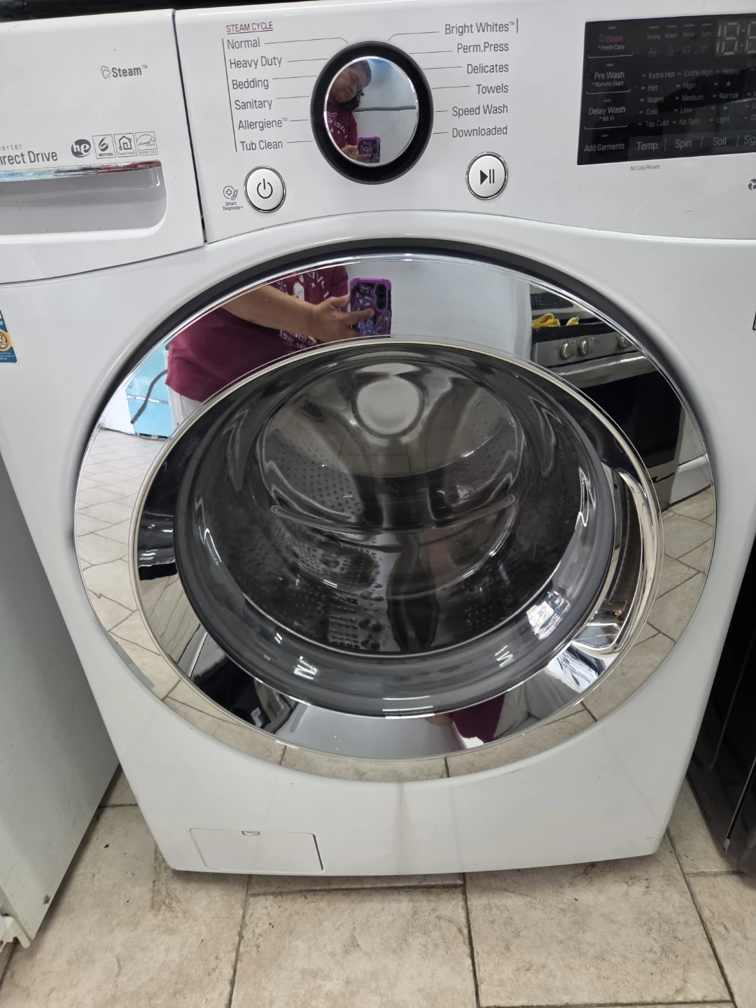 LG Steam Dryer and Washer Set - photo 4