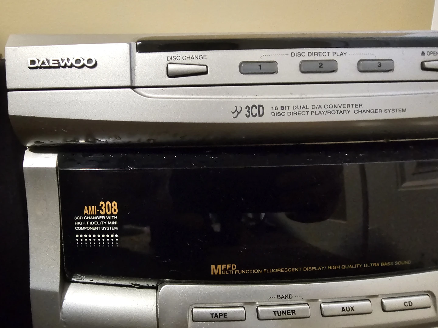 Classic Aiwa CX-NA115 stereo, cd, and cassette player - photo 4
