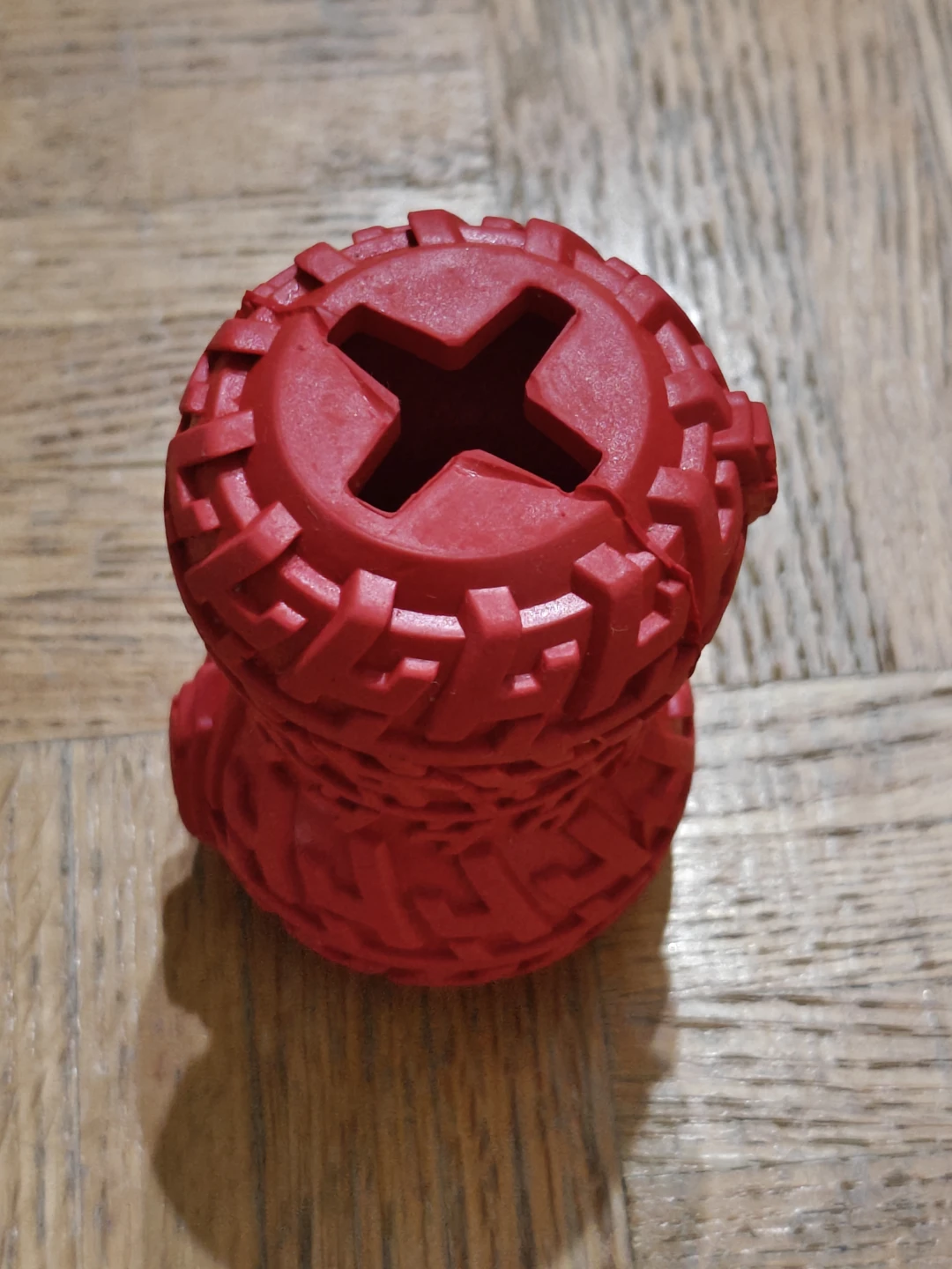 Nerf Dog Rubber Tire Treat Feeder, 4 inch