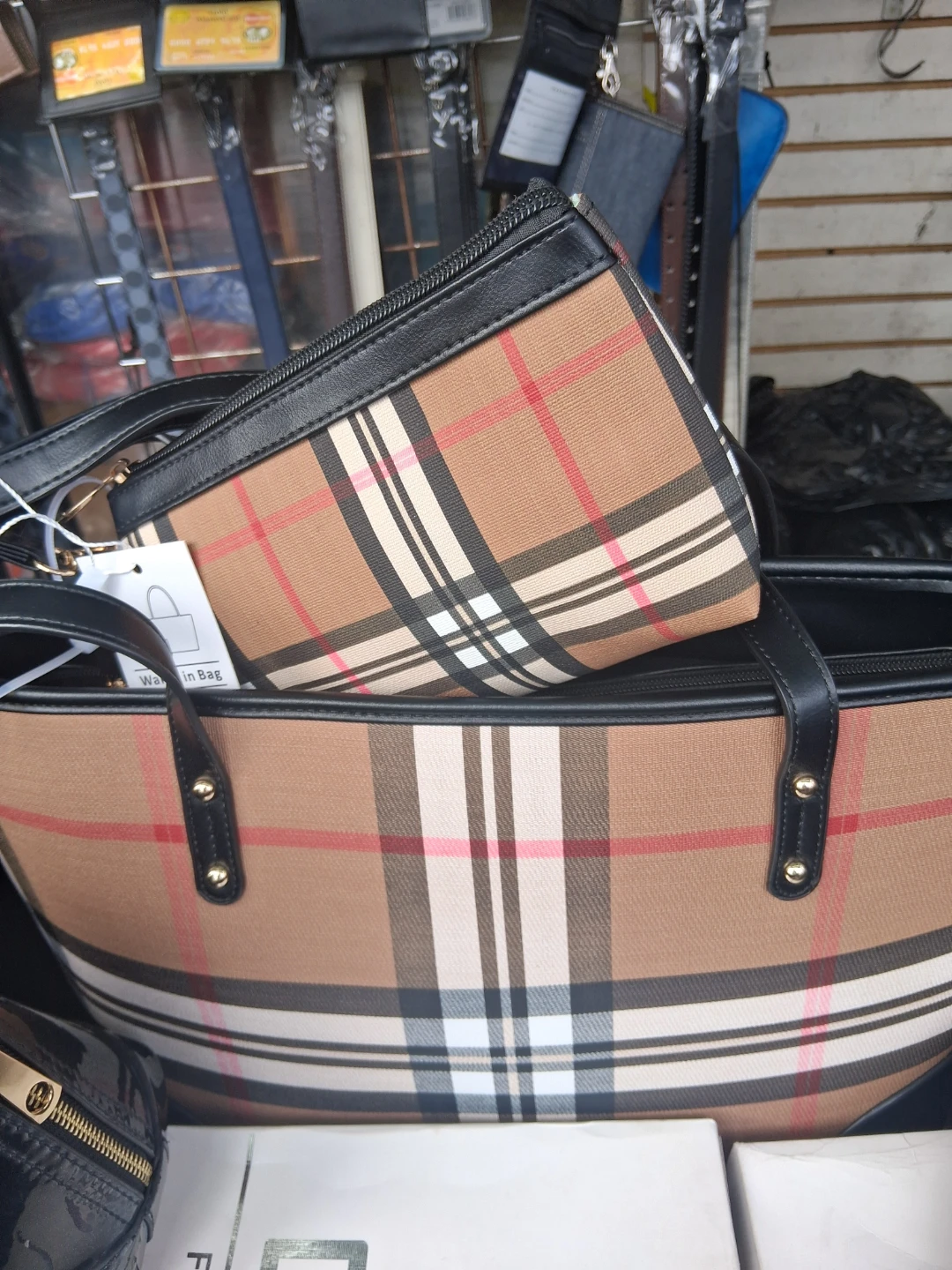 Tote Bag and Pouch Set