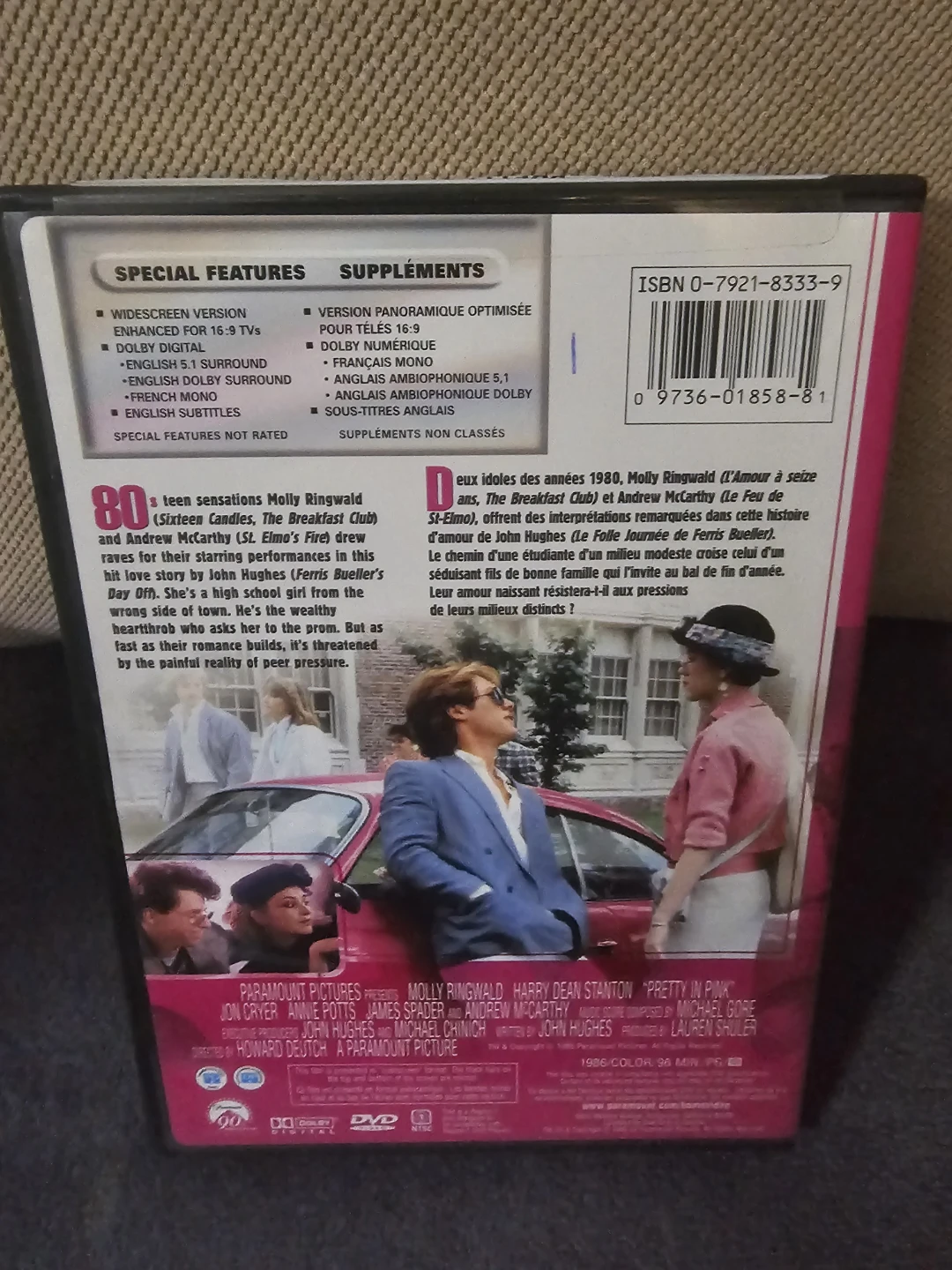 Pretty in Pink DVD - photo 2