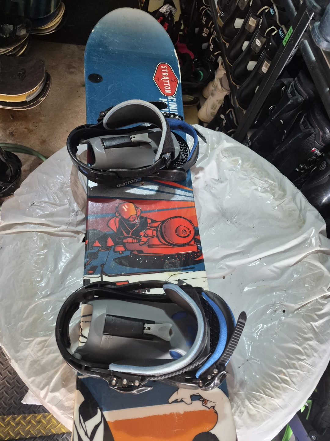 Burton Snowboard with Bindings
