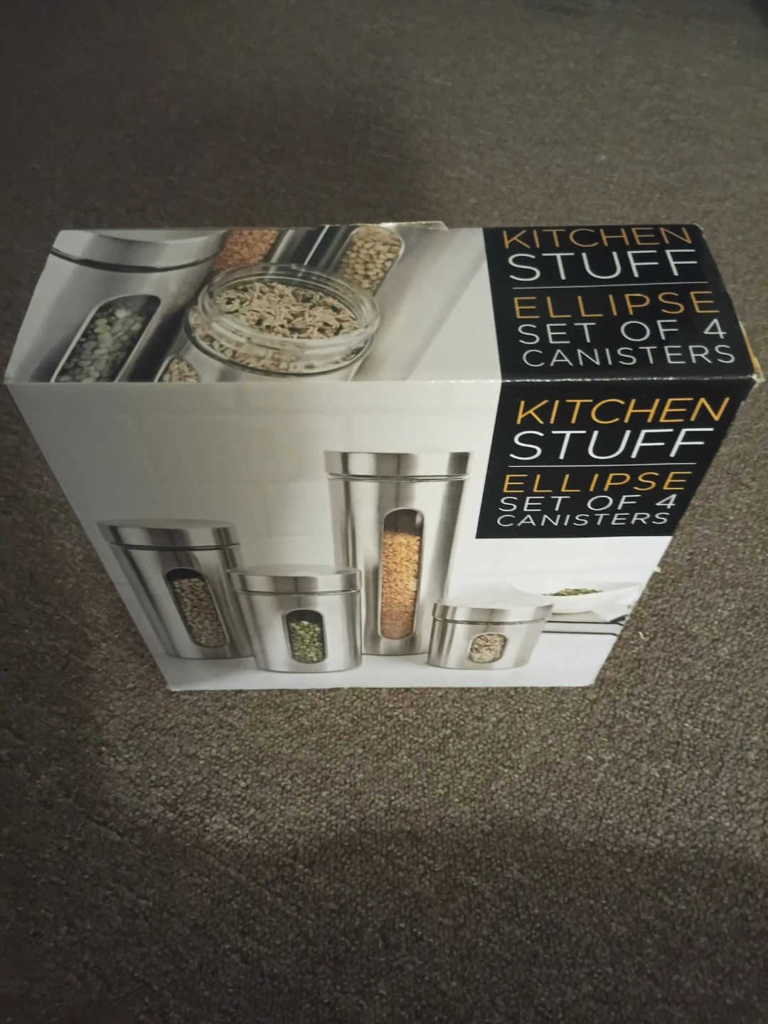 Kitchen Stuff - Ellipse Set of 4 Canisters - photo 2