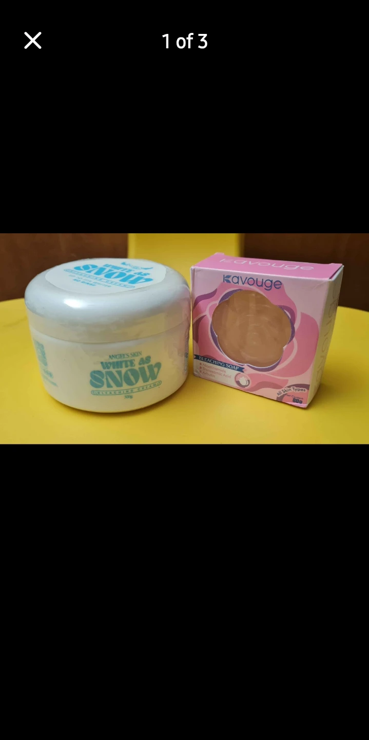 Angels Skin Bleaching Cream & FREE KAVOUGE BLEACHING SOAP ❣️