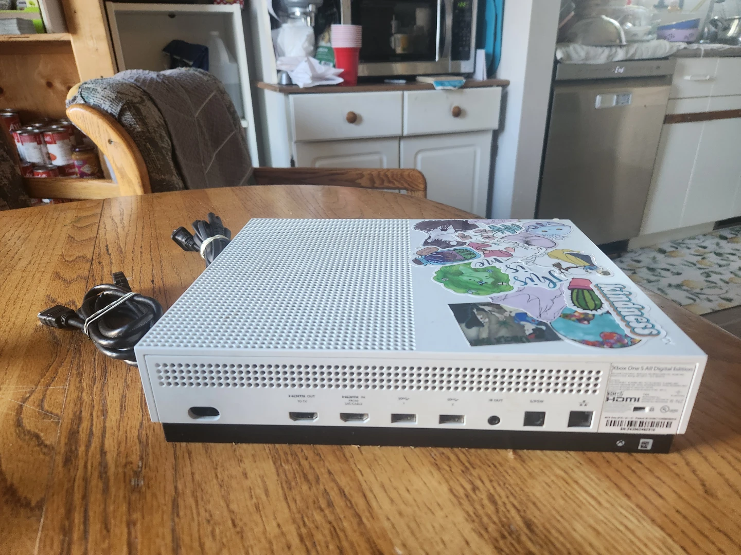 Xbox One S Console with NO controller it broke - photo 5