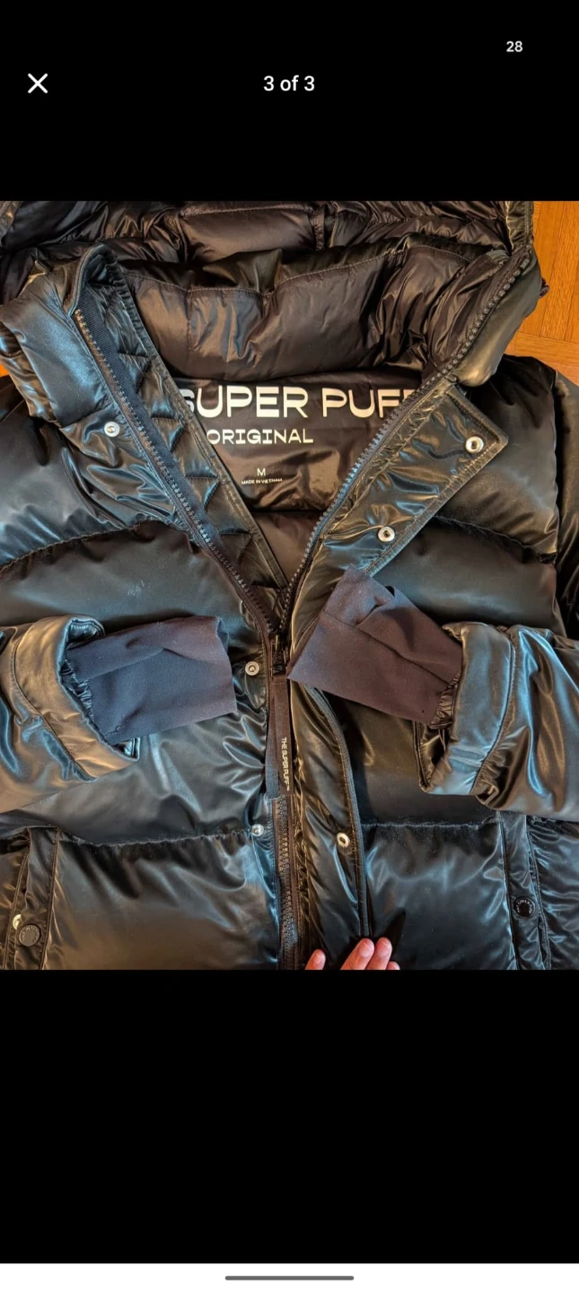 Aritzia super Puff in High Gloss Liquid Shine Finish - photo 3