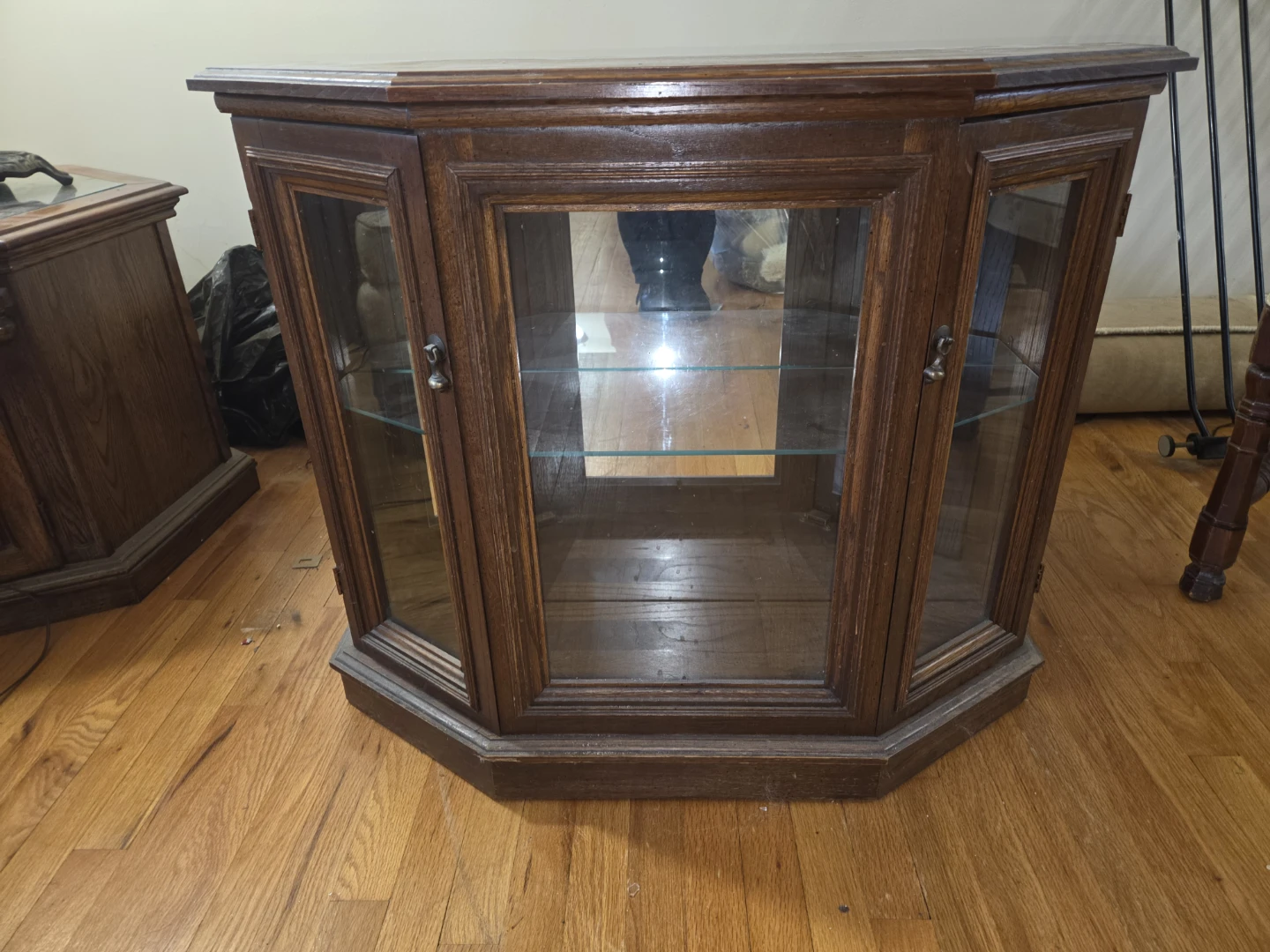 Curio Display Cabinet Lighted - photo 2