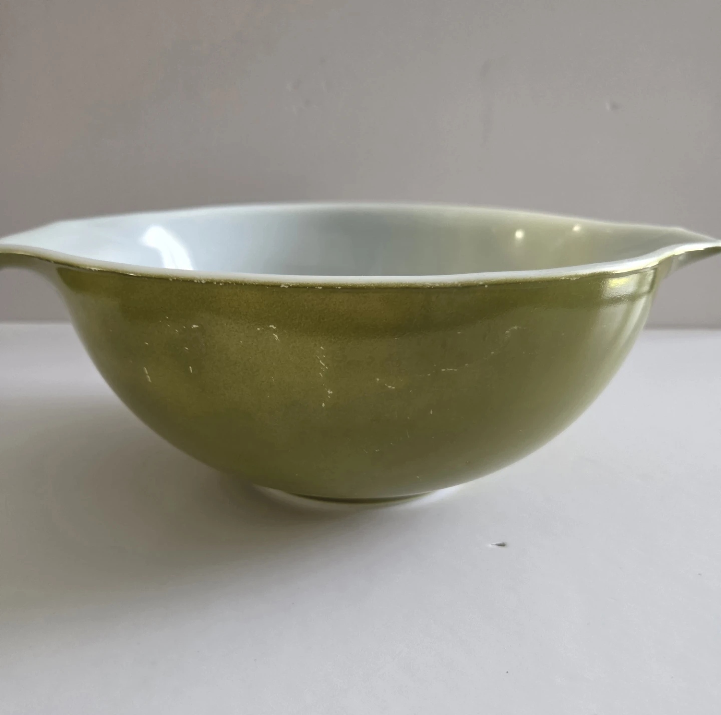 Vintage Pyrex Green Mixing Bowl