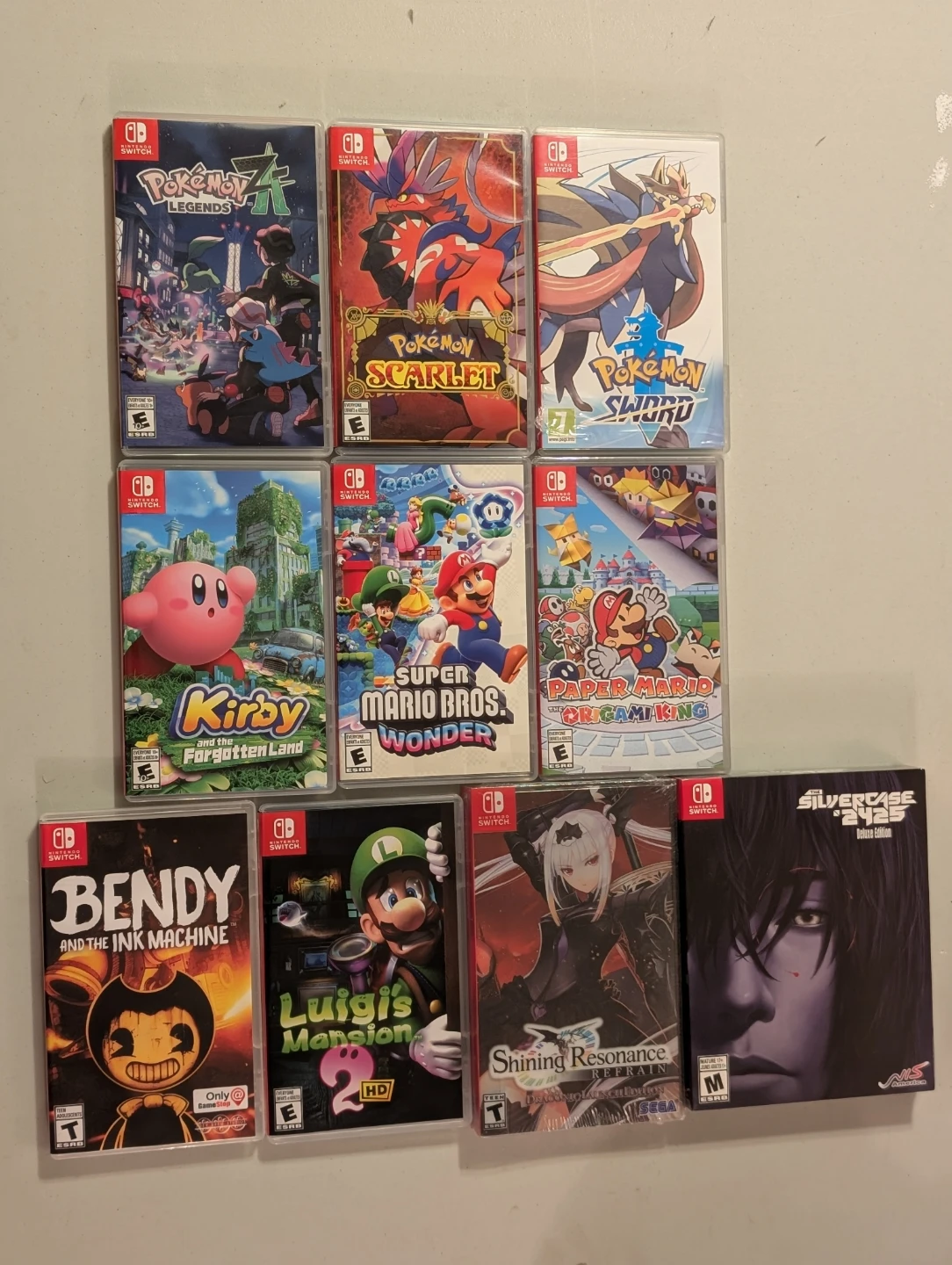 Nintendo Switch Games: Pokemon, Mario, Kirby