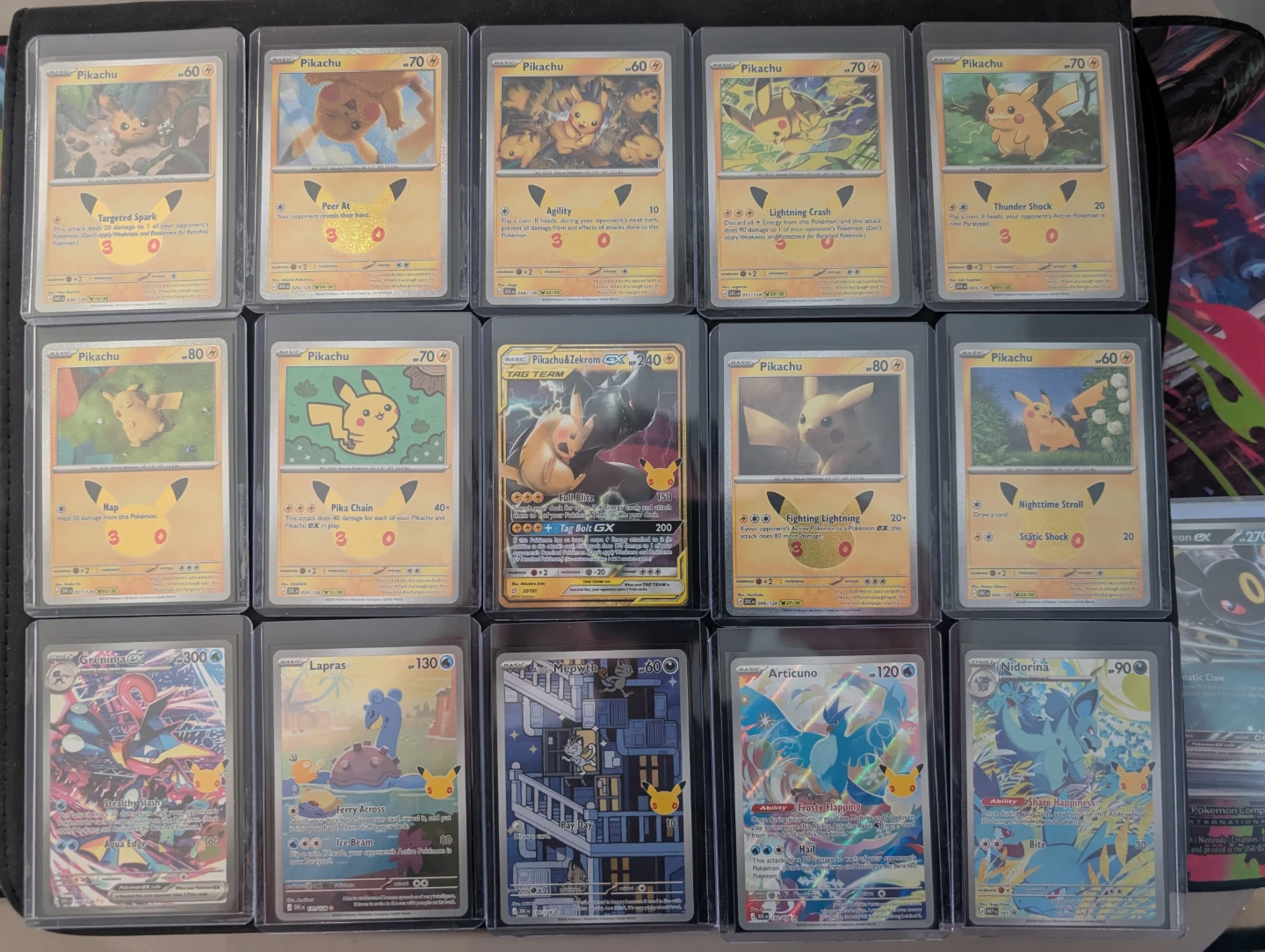 Set of 15 Pokemon Celebrations 30th Trading Cards - photo 2