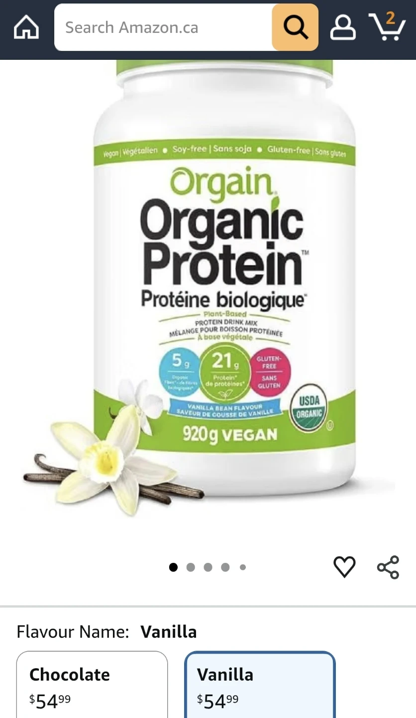 Organic Plant Protein Powder