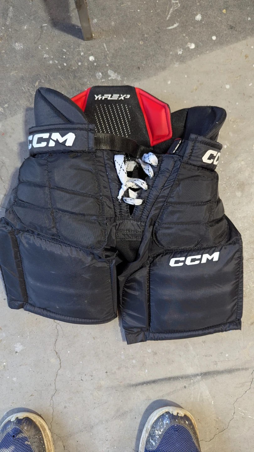 Ccm yflex3 hockey goalie pants-Youth L-XL size - photo 5