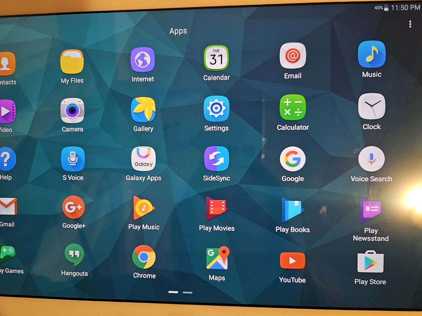Samsung Galaxy Tab S with Red Cover - photo 2