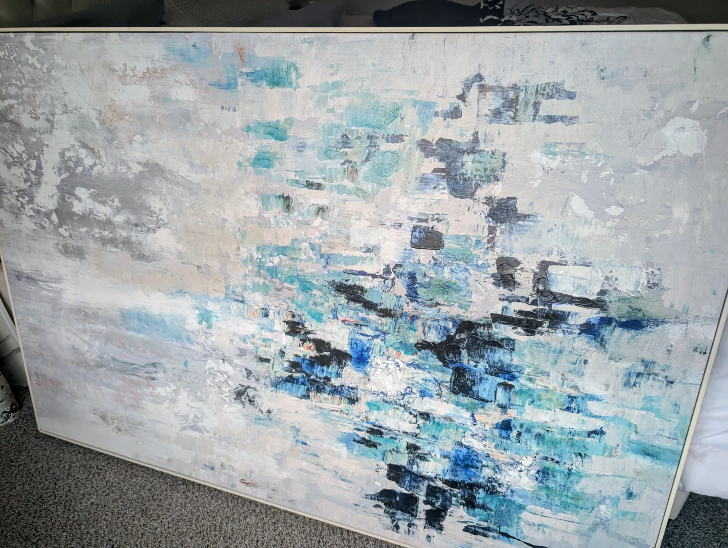 Large Abstract Textured Wall Art