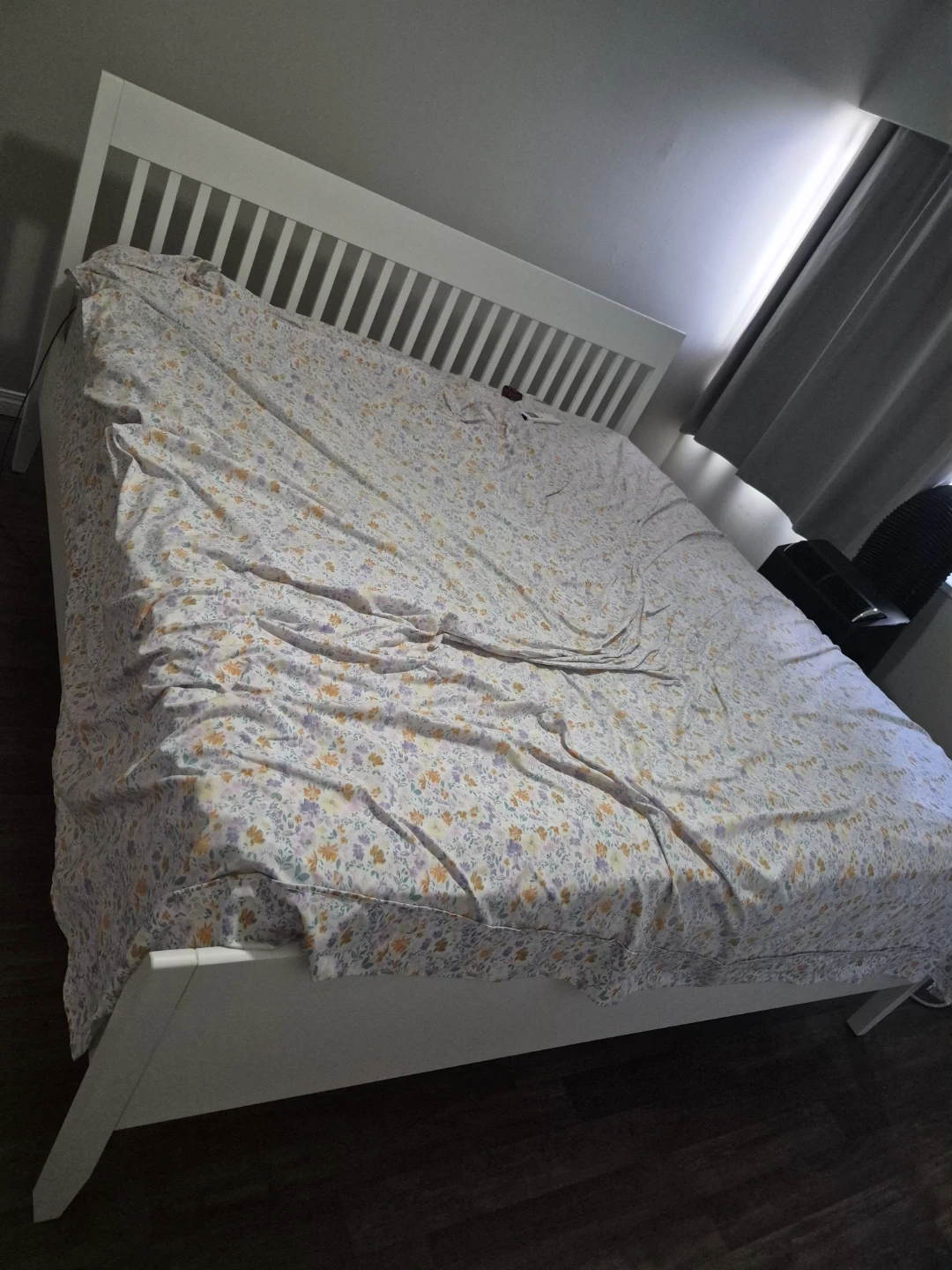 Sleep country King mattress bed frame plus box spring - photo 4