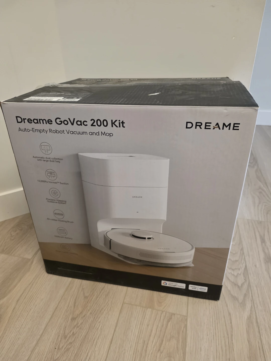 Dreame GoVac 200 Kit Auto-Empty Robot Vacuum and Mop - photo 2