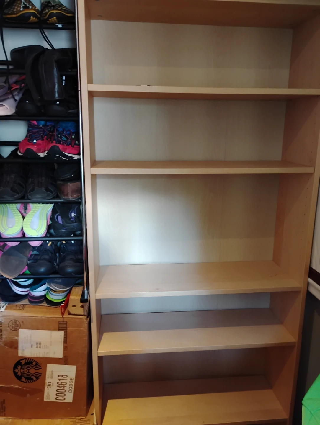 Biege Billie Bookcase 5 shelves - photo 2