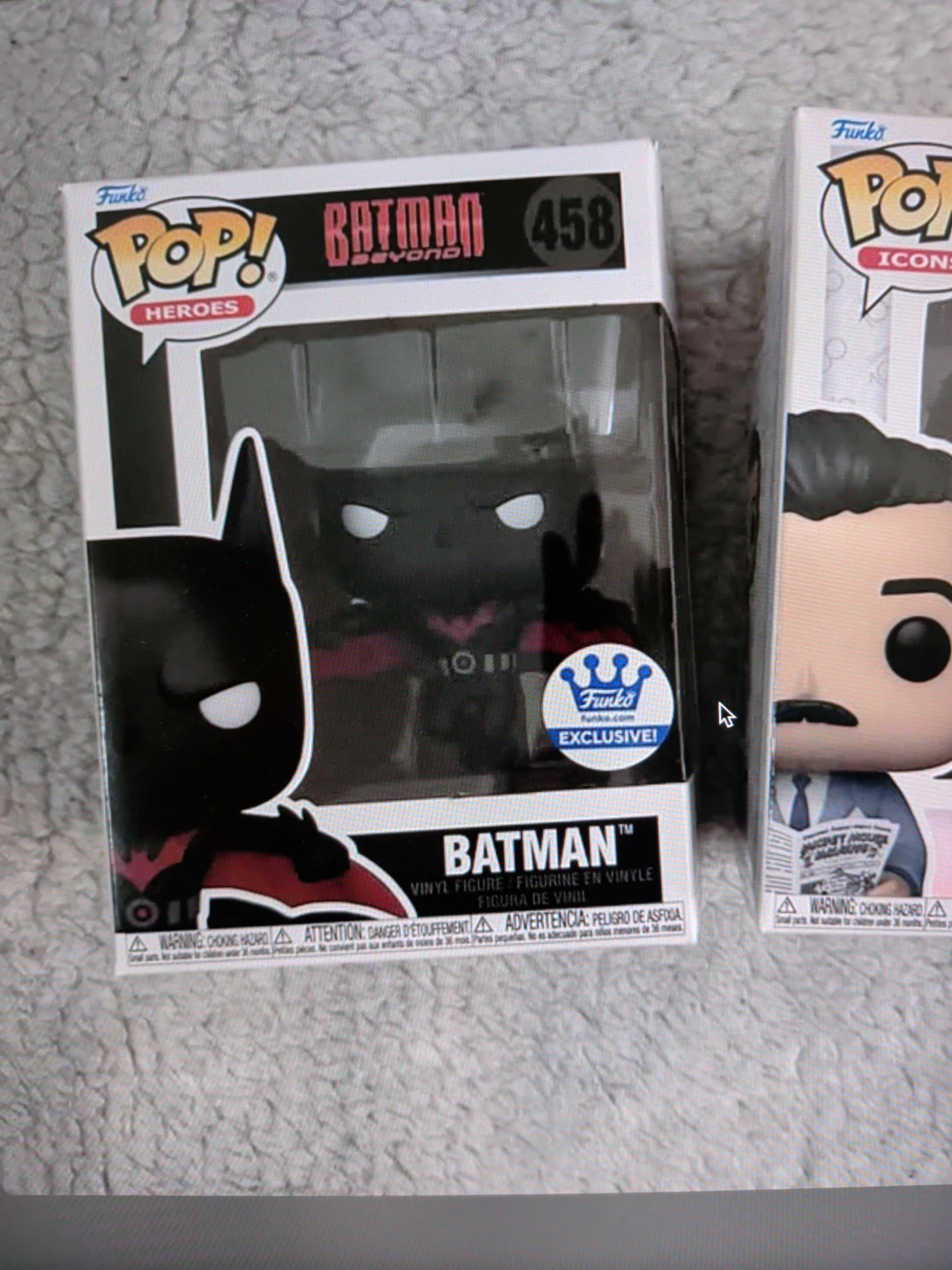 Funko Pop Batman Beyond 458 and Walt Disney 78