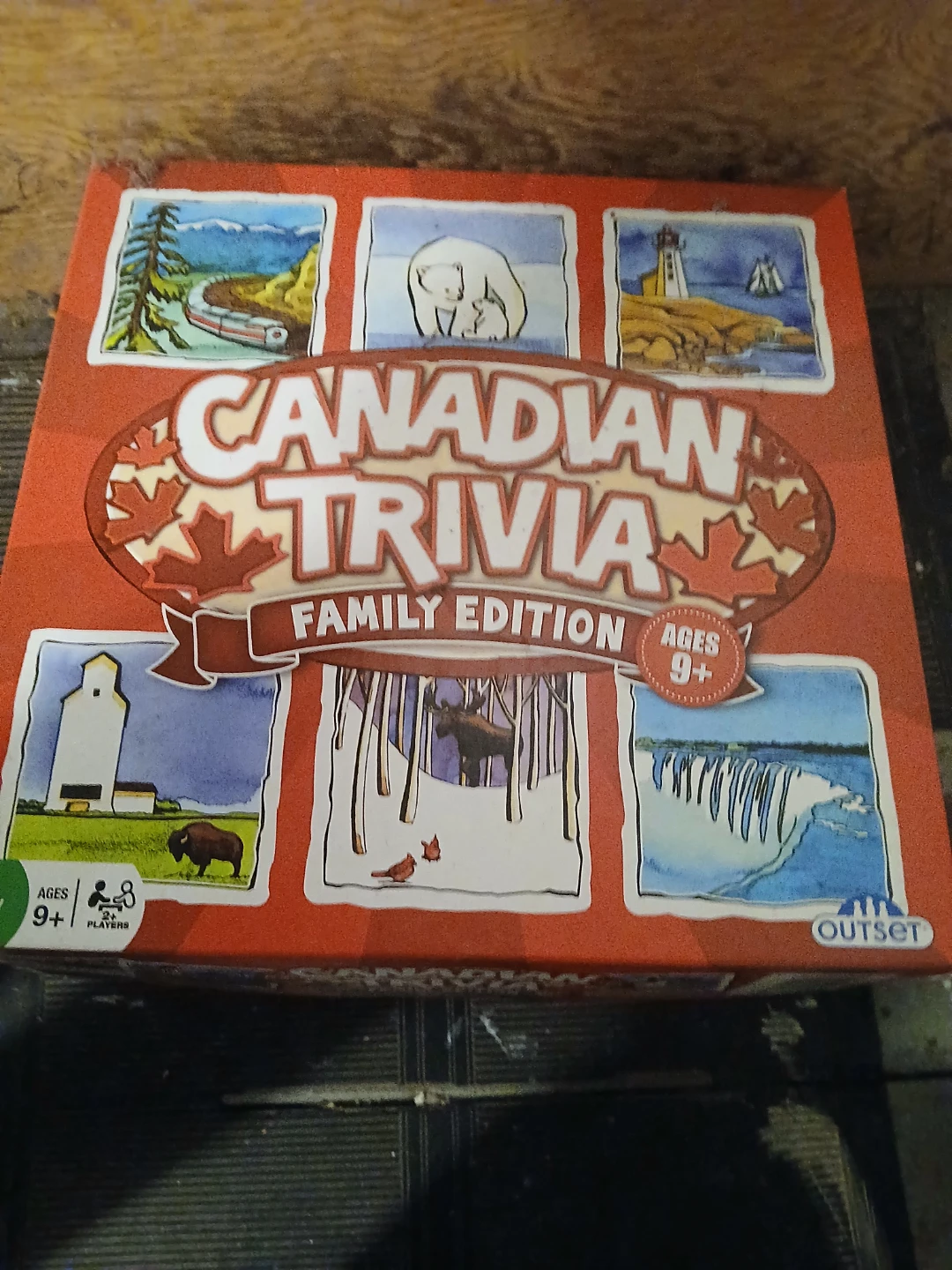 Canadian Trivia Family Edition Board Game