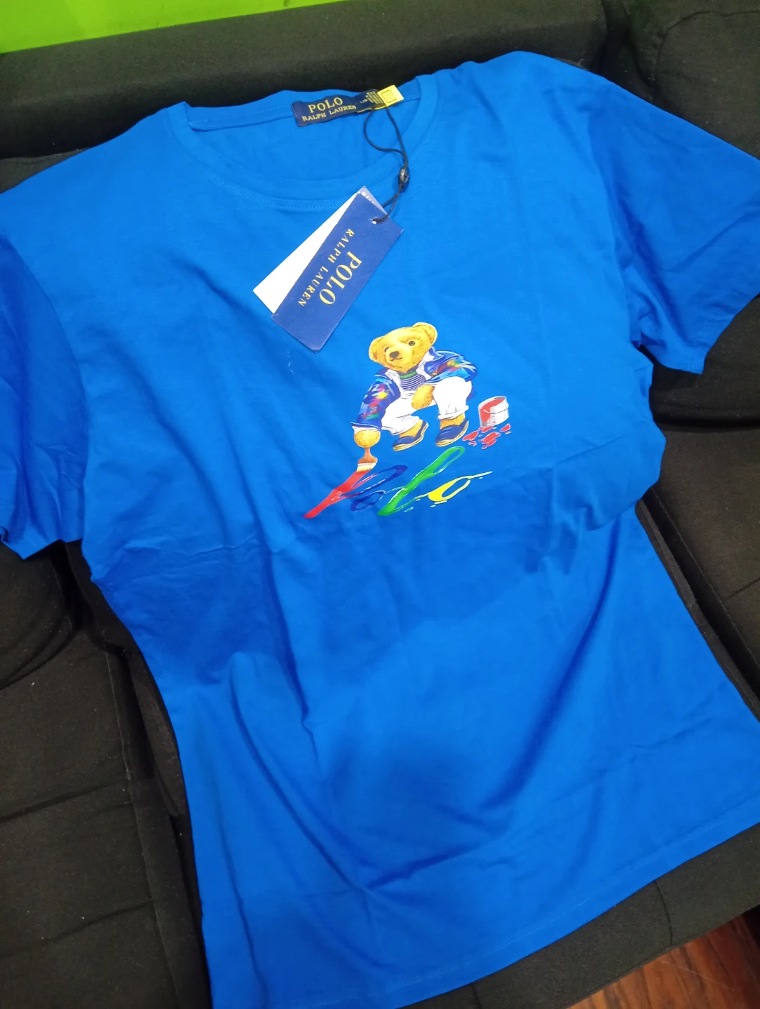 Polo Ralph Lauren Bear T-Shirt mens size L - photo 3