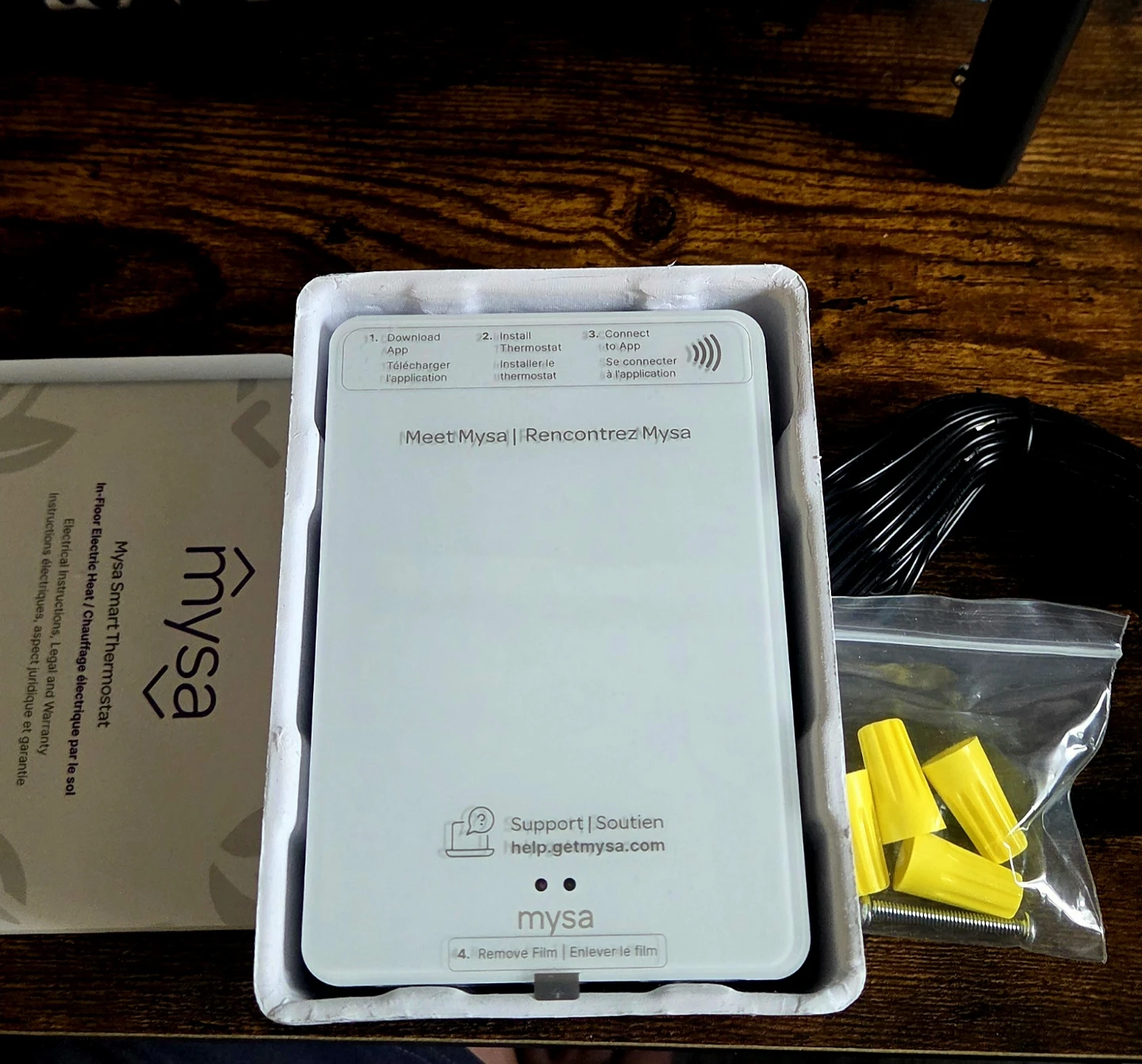 Mysa Smart Thermostat for Electric in-Floor Heating 240V - photo 3