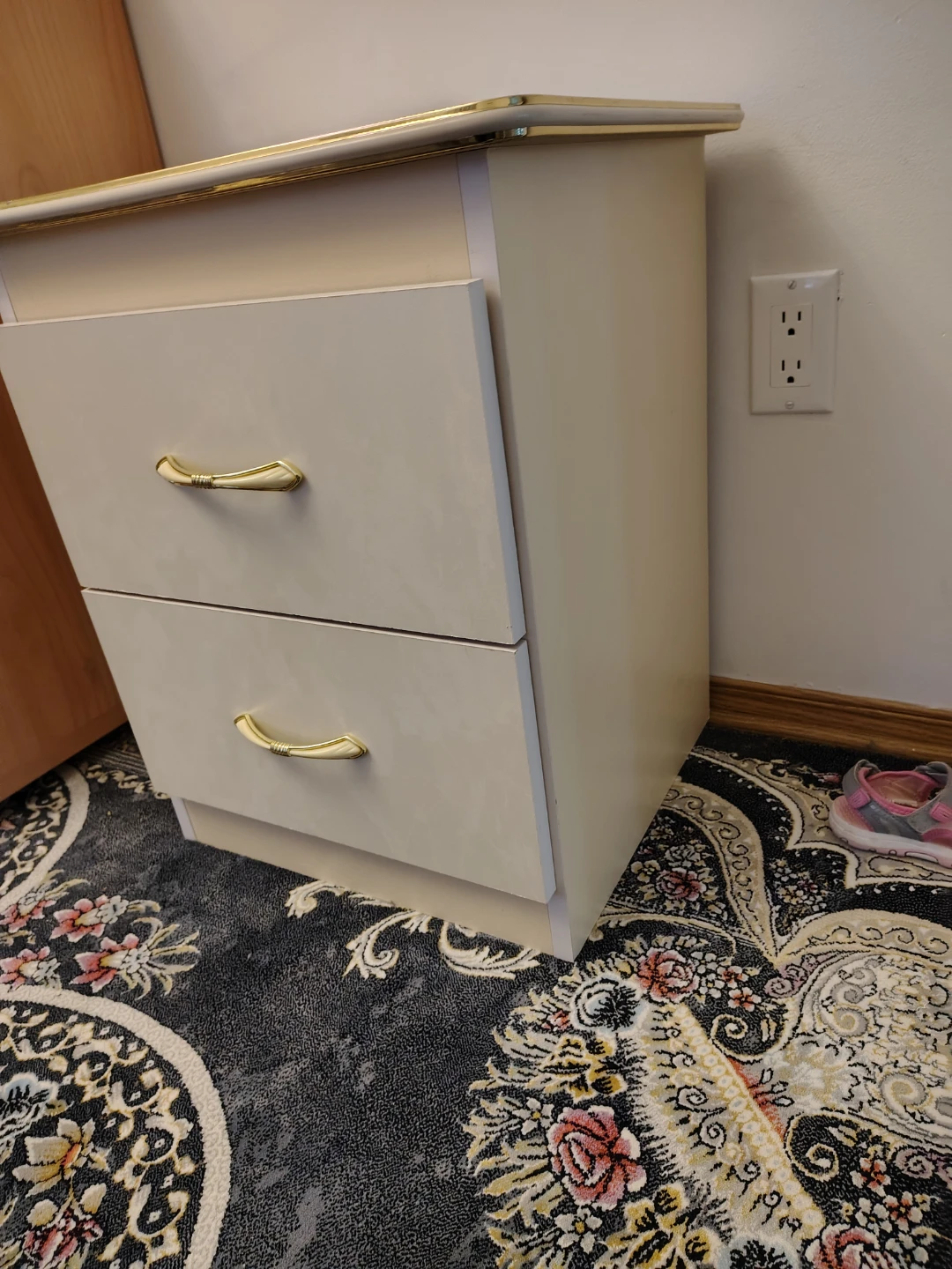 Two-Drawer Bedside Table - photo 2