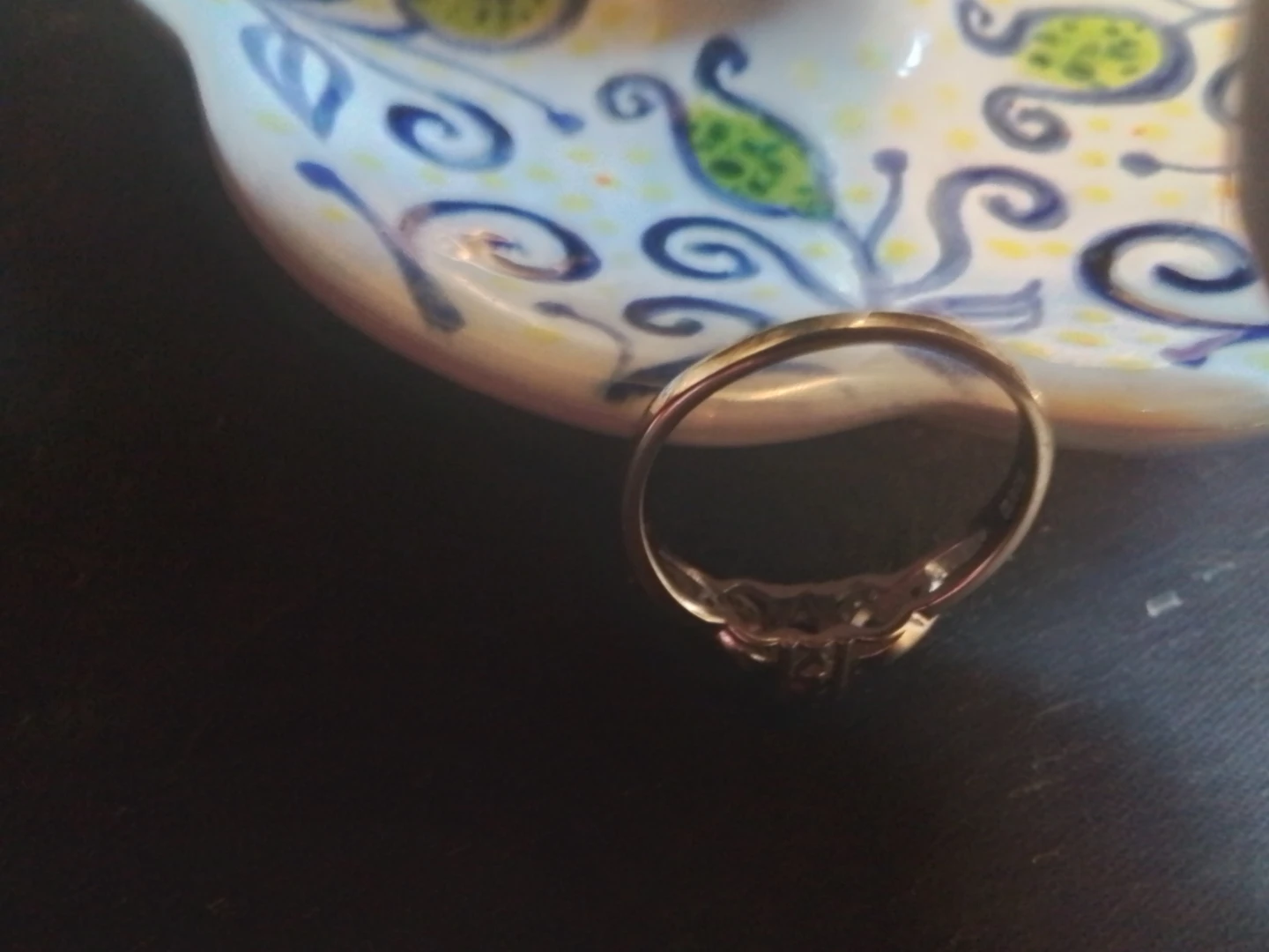 Oval Sapphire and Diamond Accent Ring - photo 4
