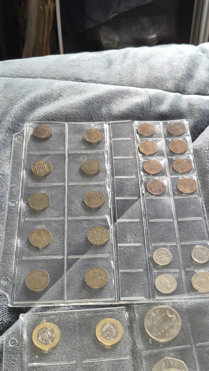 Large Collection of Vintage British and France Coins - photo 3