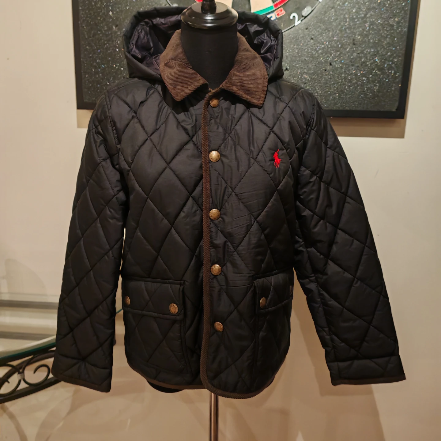 Polo Ralph Lauren Quilted Jacket Black - photo 2