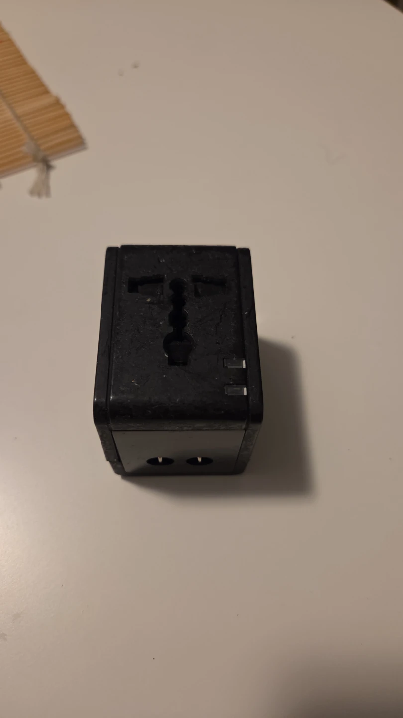 Universal Travel Power Adapter with Dual USB