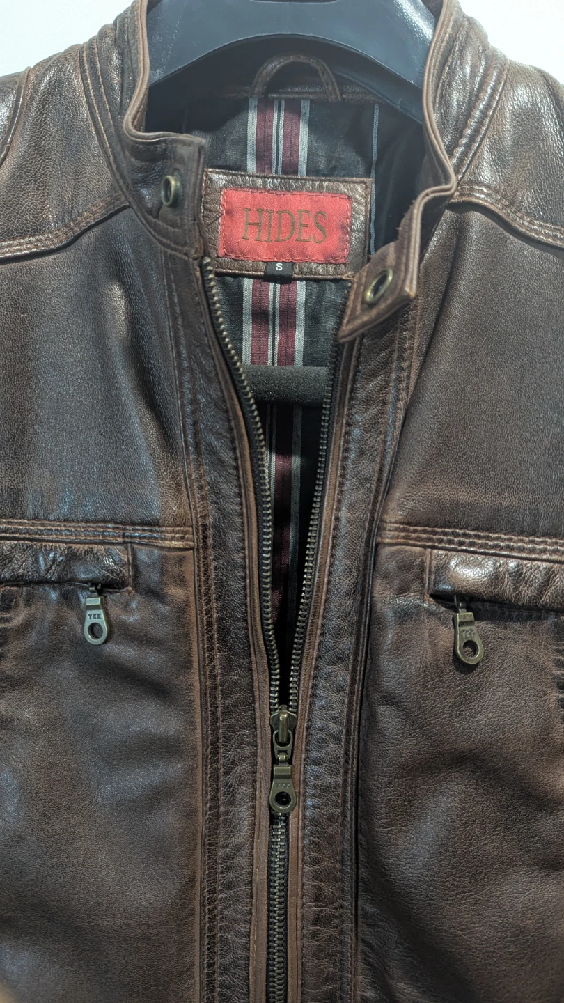 Hides Brown Leather Jacket - photo 4