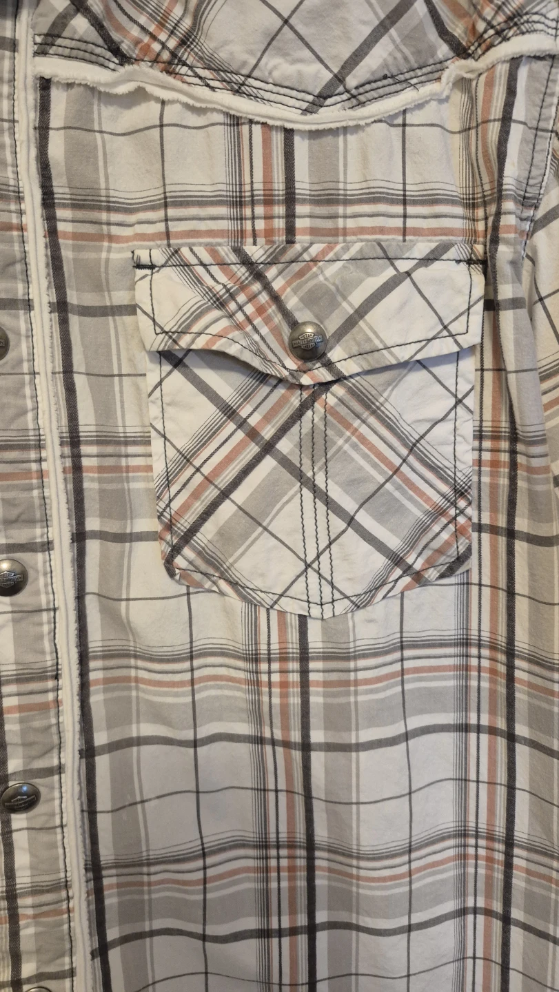 Harley-Davidson Plaid Shirt - photo 4