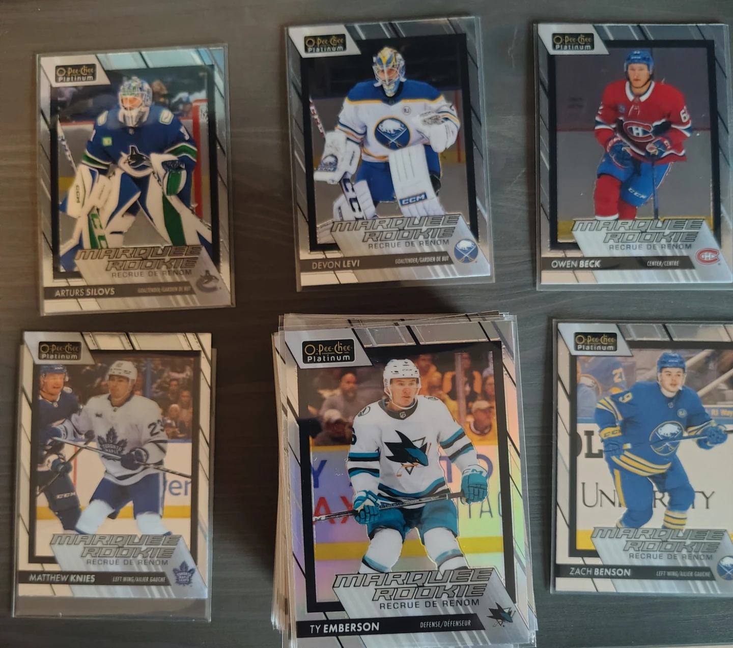 OPC Platinum Marquee Rookie 72 Card Lot - photo 2