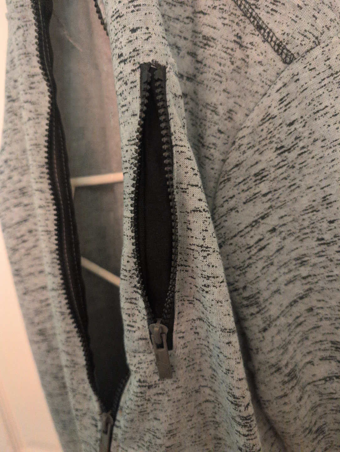 Motogear Grey Zip-Up Hoodie - photo 4