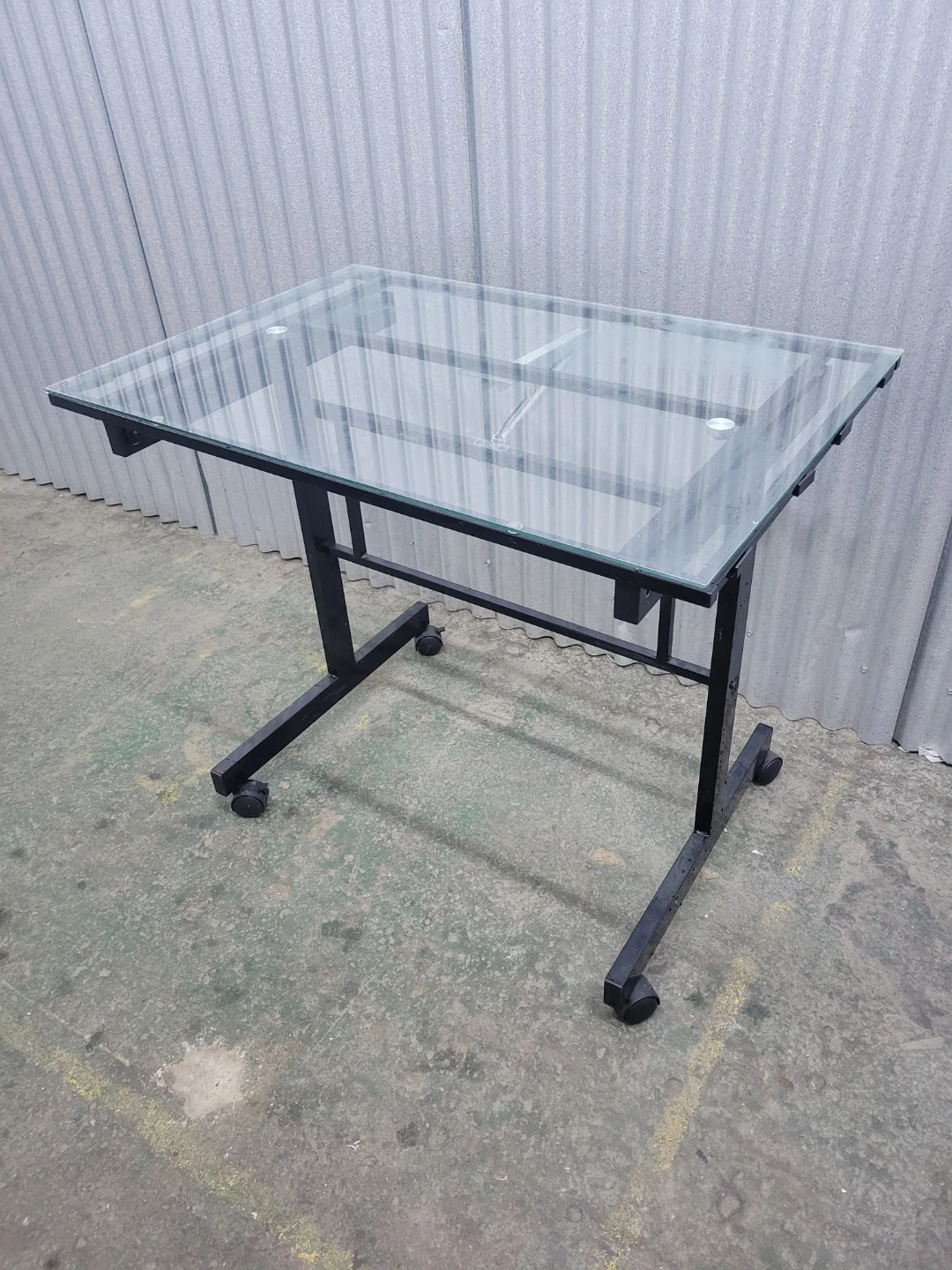 Adjustable Glass Drafting Table - photo 3
