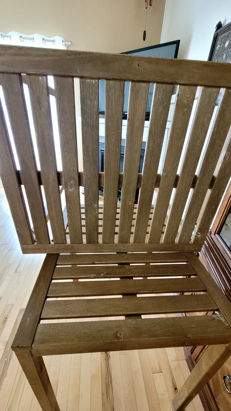 2 Outdoor tables and 4 chairs - photo 3