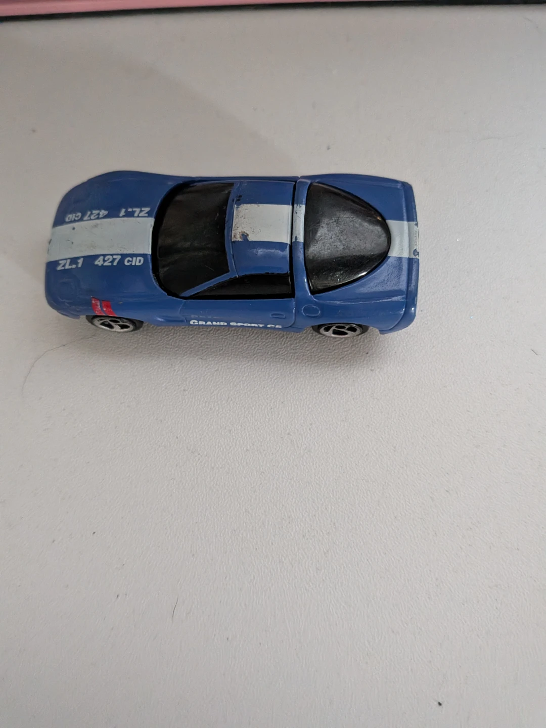 Blue Corvette Grand Sport Die-cast Toy Car