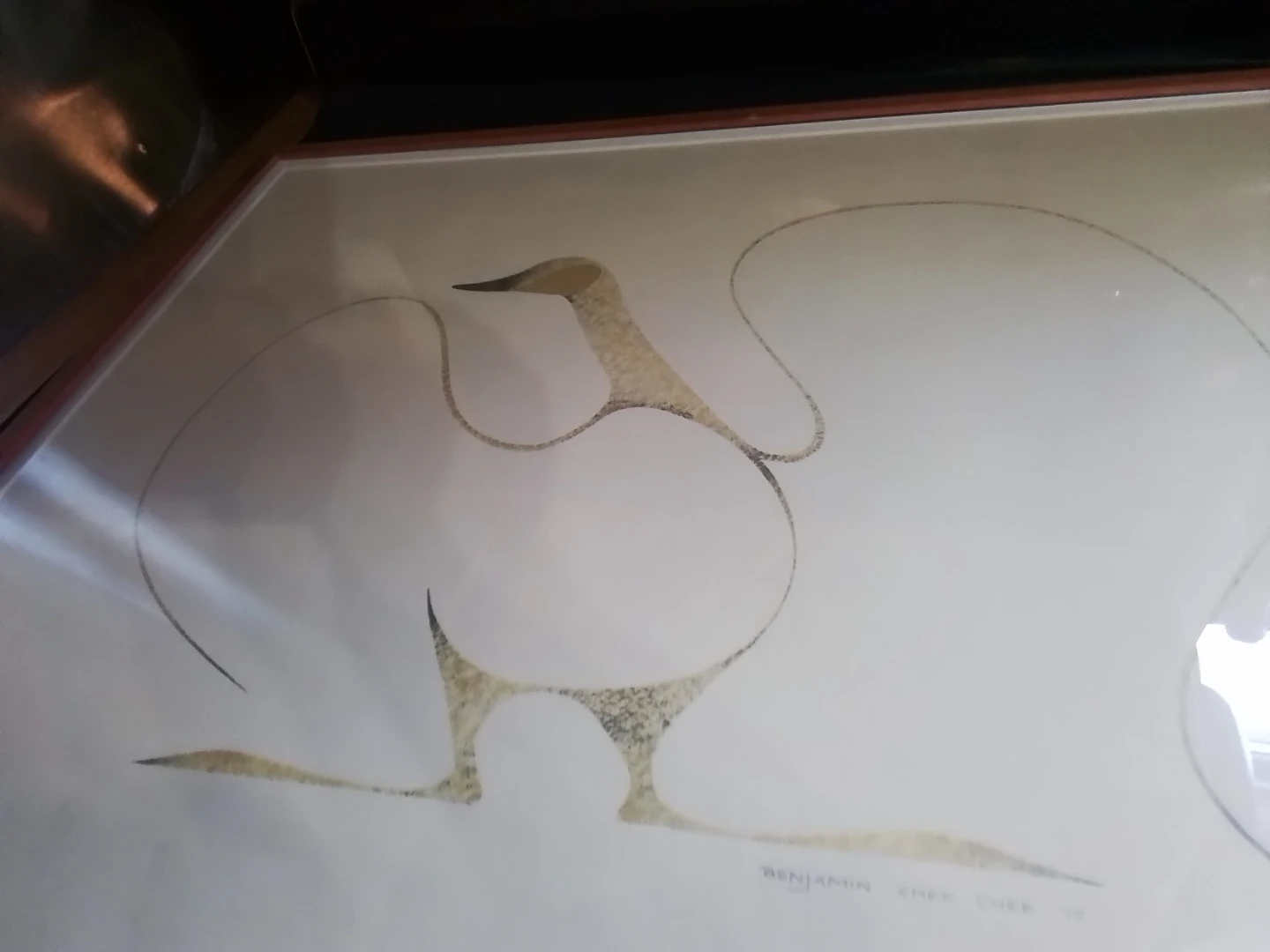 Benjamin Chee Chee "Dancing Goose" Large - photo 4