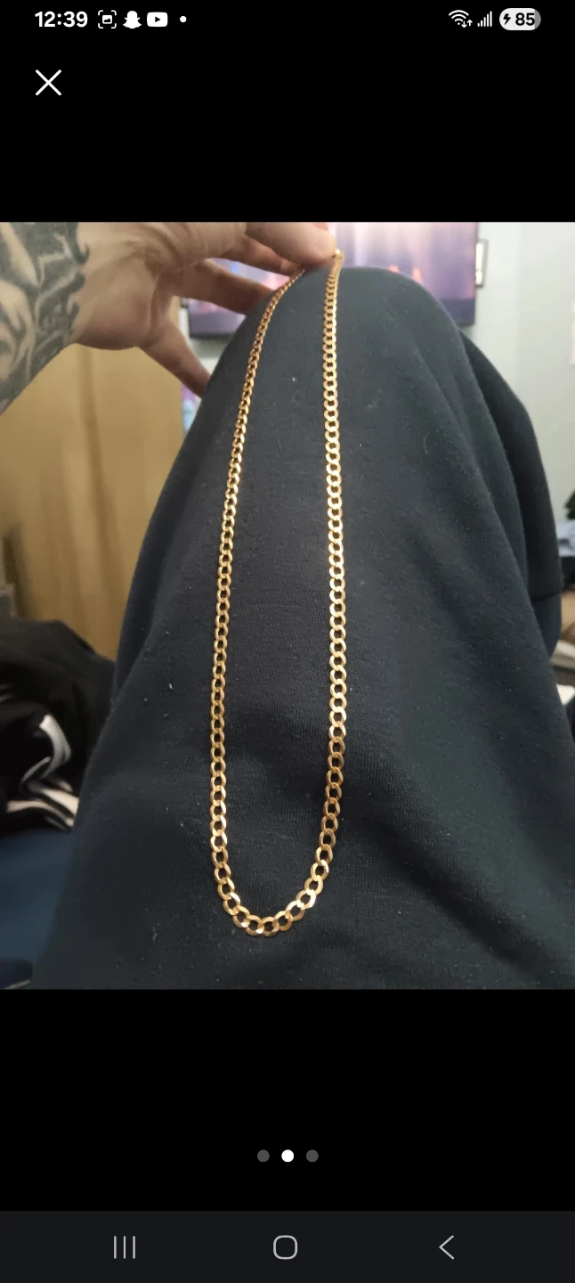 Beautiful 10k Cuban link Chain - photo 2