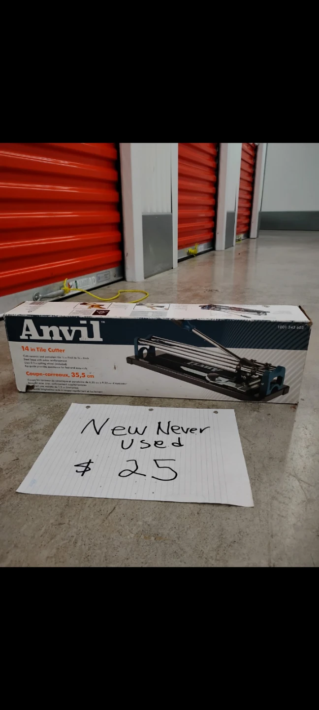 Anvil 14-inch Tile Cutter