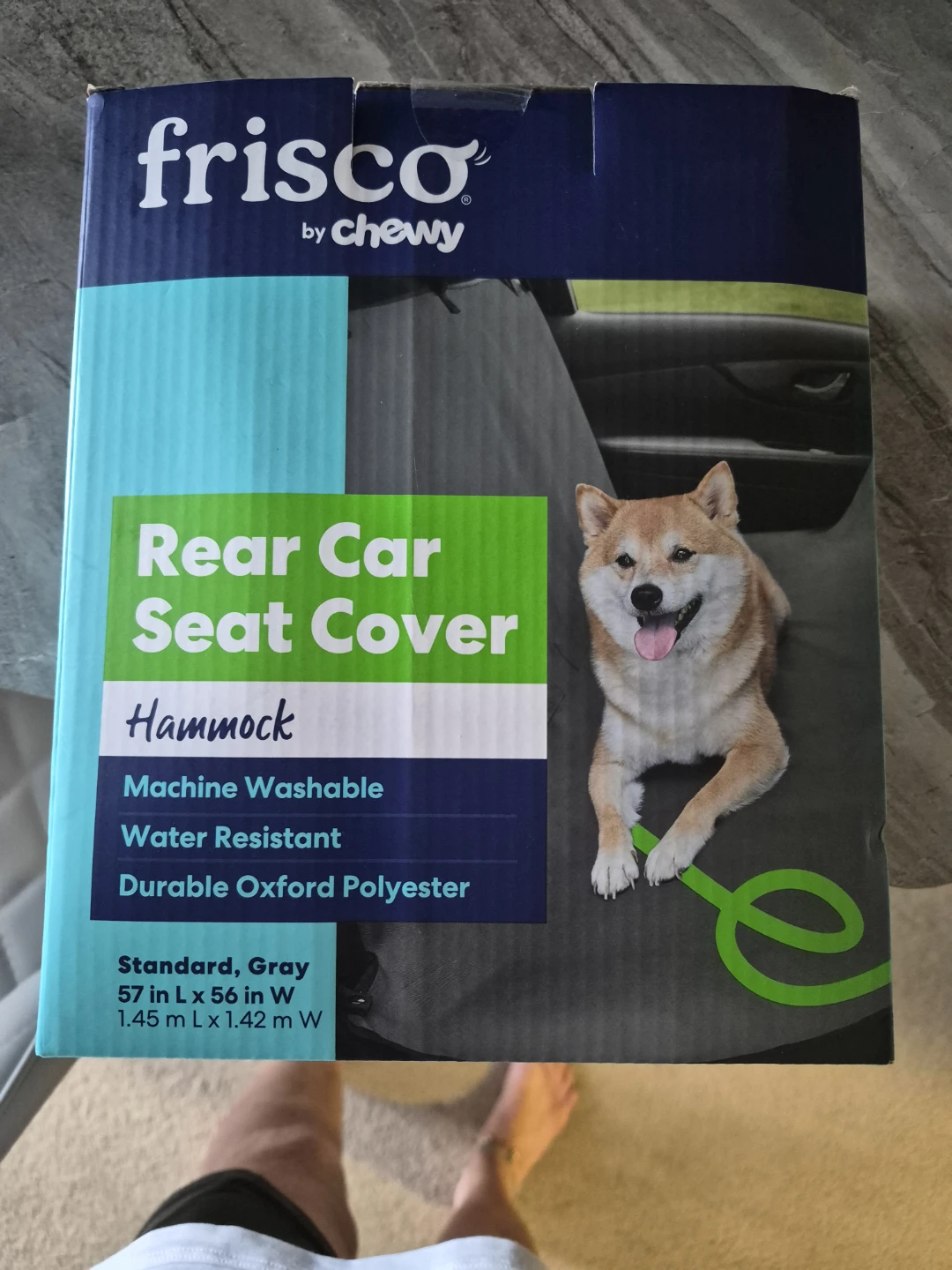Frisco Hammock Rear Car Seat Cover - Standard, Gray - photo 4