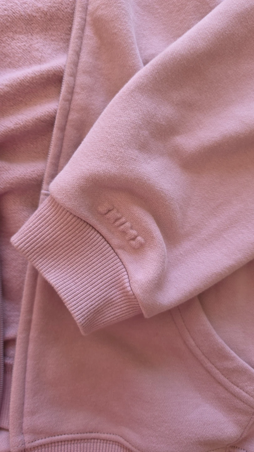Set SKIMS Pink Set pants and zip up hoodie M size - photo 5