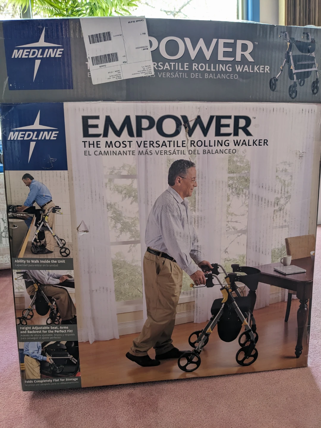 Medline Empower Rollator Walker - photo 2