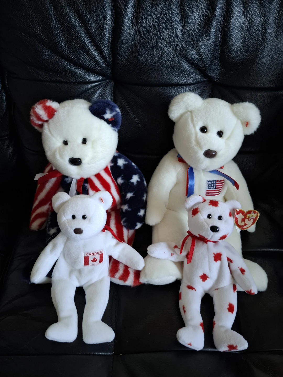 4 Beanie Babies