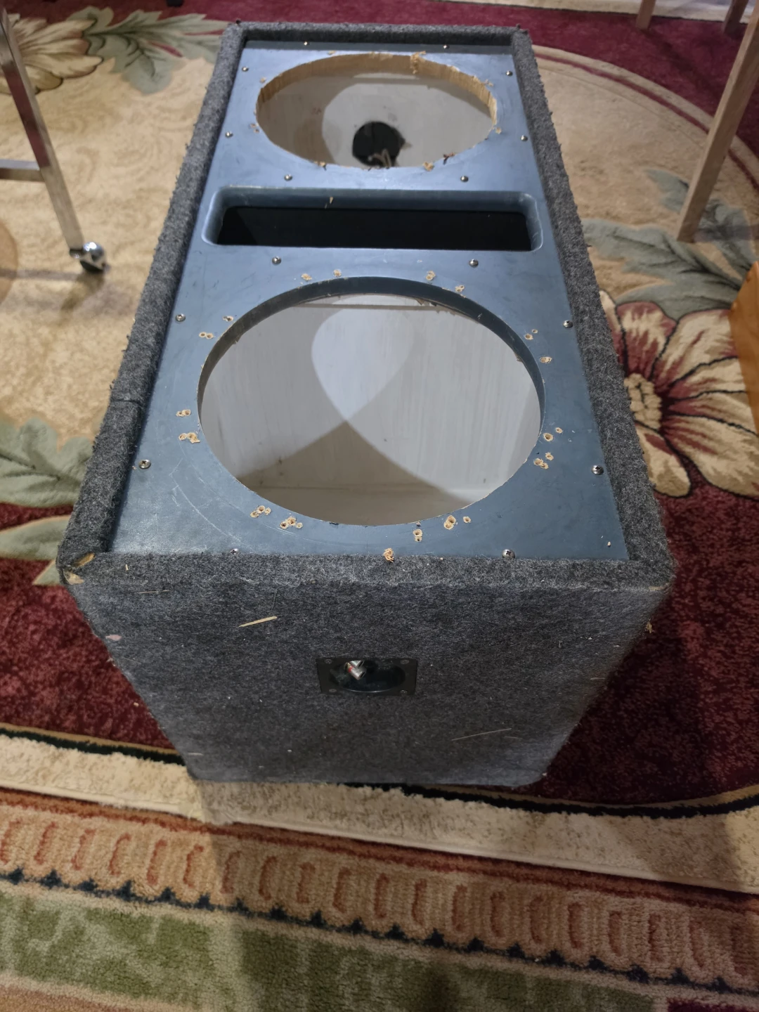 Empty Dual Speaker Enclosure Box - photo 2
